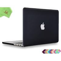 ราคา UESWILL Matte Hard Shell Case Cover for MacBook Pro Retina 13 inch Early 2015 2014 2013 Late 2012 Model A1502 A1425 No CD ROM No USB C Black (9975463133)
