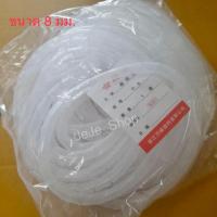 ราคา ไส้ไก่พันสายไฟ ไส้ไก่เก็บสายไฟ ไส้ไก่ พันรวมสายไฟ Wrapping band สายรัดสายไฟ ที่เก็บสายไฟ สายรัดเก็บสายไฟ สีขาว ราคาต่อ 3เมตร (18445359471)