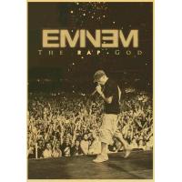 ราคา Singer Retro Poster Lana Del Rey Mitski Eminem The weeknd Bad bunny MF Doom Rapper Music Decor Art Painting Living Wall Sticker (16898473551)