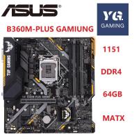 ราคา ใช้ ASUS TUF B360M PLUS เดสก์ท็อปสำหรับเล่นเกมเมนบอร์ดอินเทล B360ซ็อกเก็ตชิปเซ็ต LGA 1151 (19876220776)