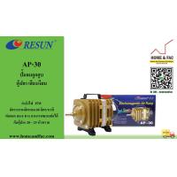 ราคา RESUN รีซัน AP 30 ปั๊มลมลูกสูบ ตู้ปลา เสียงเงียบ กำลังไฟ 35W กำลังปั๊ม 60 ลิตร นาที (10125327885)