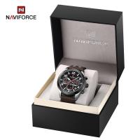 ราคา NAVIFORCE นาฬิกาข้อมือระบบแสงอาทิตย์สำหรับกันน้ำผู้ชาย Eco นาฬิกาสปอร์ตแก้วแซฟไฟร์พร้อมกล่องของแท้5 Atm ของขวัญกันน้ำ 1006 (21102855329)