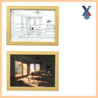 ราคา โคมไฟกรอบรูปอัจฉริยะ สวยตะลึง โคมไฟตกแต่ง โคมไฟข้างเตียง โคมไฟติดผนัง โคมไฟกรอบไม้ ขนาด31x22cm ชาร์จไฟUSB หลอดไฟLED ปรับแสงได้ 3 ระดับ XLN890 (20604068757)