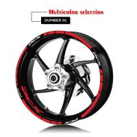 ราคา Motorcycle Rim Sticker Set Decals For Honda PCX pcx 150 Two Wheel Decals (12245762701)