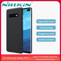 ราคา Original Nillkin เคสโทรศัพท์ Samsung Galaxy S10 S10 Plus Case Super Frosted Shield Hardcase Matte Back Cover Casing (7429676271)