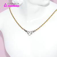 ราคา สร้อยสแตนเลสแท้ 2กษัตริย์ เลือกความยาวได้ ลายเกลียวเพชร ไม่ลอกไม่ดำ สร้อยCJ (16993110977)