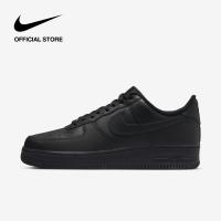ราคา Nike Mens Air Force 1 07 Shoes Black (20768236048)