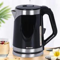 ราคา SHARP กานำ้ร้อนไฟฟ้า กาต้มน้ำไฟฟ้า ขนาด 2 0L 304 สแตนเลส ความจุขนาดใหญ่ กาน้ำร้อน กาต้มน้ำไฟฟ้า 1500W กาต้มน้ำสแตนเลส กาต้มน้ำ ปลอดภัย ป (20901383666)