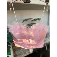 ราคา เสื้อครอป แต่งขนฟรุ้งฟริ้ง (20895014190)