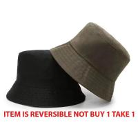 ราคา Bucketthat สีกลับได้ Topi Bucket Polos (20675071600)