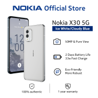 ราคา Nokia X30สมาร์ทโฟน8GB 256GB ดิสเพลย์ AMOLED 6 43 แบตเตอรี่4200Mah Snapdragon 695 5G (20621834030)