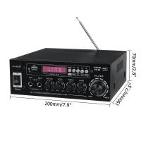 ราคา เพาเวอร์แอมป์ AV 660BT เครื่องขยายเสียงพลังเสียงลำโพง 220V เครื่องเสียงรถ เพราเวอร์แอมป์ ปรีแอมบลูทูธ โฮมเธียเตอร์เครื่องขยายเสียงโฮมเธียเตอร์โฮมคาราโอเกะ (21153283180)