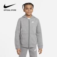ราคา Nike Boys Sportwear Hoodie Fz Club Hoodies Carbon Heather (20557144539)