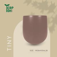 ราคา กระถางต้นไม้ไฟเบอร์กลาส รุ่น tiny ขนาด 8 นิ้ว (20366347286)