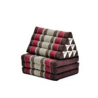 ราคา Three Fold Thai Cushion 50x167x26 cm LxWxH 100 Natural Kapok Filling Foldable Thai Mat with Triangle Cushion Headrest Thai Pillow หมอนขิด หมอนสามเหลี่ยม สิบช่องสามพับ ลายขิดผ้าไทย (20950370760)