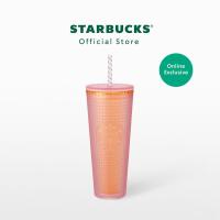 ราคา Starbucks Pink Grid Cold Cup 24oz ทัมเบลอร์สตาร์บัคส์พลาสติก ขนาด 24ออนซ์ A11150435 (21231038789)