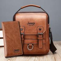 ราคา กระเป๋าสะพายข้าง กระเป๋าสะพายธุรกิจหนังผู้ชาย กระเป๋าสะพายสำหรับผู้ชาย กระเป๋าหนังวินเทจ ลายหนังซิปเยอะ Messenger กระเป๋าสะพายข้างผู้ชาย จิงโจ้ Messenger (21251449910)