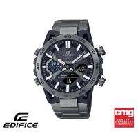 ราคา CASIO นาฬิกาข้อมือผู้ชาย EDIFICE รุ่น ECB 2000DC 1ADF วัสดุสเตนเลสสตีล สีดำ (20962605320)