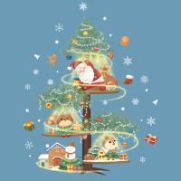 ราคา 1ชิ้นสติกเกอร์ไฟฟ้าสถิตหน้าต่างการตกแต่งคริสต์มาสซานตาคลอสมนุษย์หิมะเครื่องประดับต้นคริสต์มาสร้านค้าที่บ้าน (20682986676)