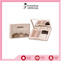 ราคา OD1310 odbo trio contour powder palette ทรีโอ้ คอนทัวร์ พาวเดอร์ พาเลท (21053508590)
