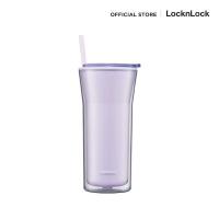 ราคา LocknLock แก้วน้ำพลาสติก 2 ชั้น พร้อมหลอด Daily Essential Cold Cup ความจุ 770 ml รุ่น HAP526 (21128535823)