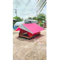 ราคา เต็นท์สามเหลี่ยมสี ที โทนพร้อมผ้าคลุม (19347398515)