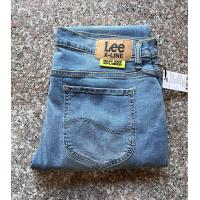 ราคา LEE สียีนส์ฟอกอ่อน กางเกงยีนส์ชาย ผ้ายืด ทรงกระบอกเข้ารูป ของแท้ (17345699033)