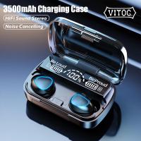 ราคา VITOG TWS Bluetooth 5 1 Earphones 3500mAh Charging Box Wireless Headphone 9D Stereo Sports Waterproof Earbuds Headsets With Microphone (19084074721)