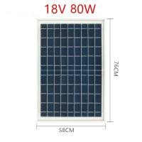 ราคา แผงโซลาร์เซลล์ solar cell 18V 10W 15W 20W 30W 50W 80W 100W กันน้ำ (21123625268)