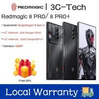 ราคา Nubia Redmagic 8 Pro Redmagic 8 Pro Plus 5G Full Screen Camera 5G Game e sports Mobile Phone Fast Charging Mobile AMOLED Local Warranty (20929711204)