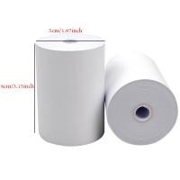 ราคา กระดาษความร้อน2ม้วนขนาด80มม X 50มม ม้วนเครื่องพิมพ์ใบเสร็จบลูทูธสำหรับเครื่องพิมพ์ความร้อนเครื่องพิมพ์เครื่องพิมพ์ใบเสร็จบลูทูธ (20963326261)
