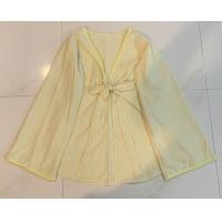 ราคา New พร้อมส่ง เสื้อแขนกระดิ่ง ผูกโบหน้า แต่งลูกไม้ (19498827937)