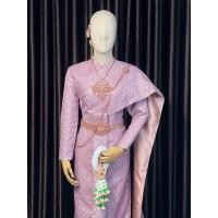 ราคา ชุดไทยศิวาลัย ชุดไทยสีแดง ชุดไทยแต่งงาน (20817895571)