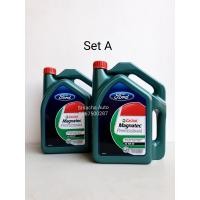 ราคา รุ่นใหม่ แกลอนเทา Ford Motorcraft ชุดน้ำมันเครื่องสังเคราะห์แท้ Ford Motocraft 5W 30 Ford T6 Mazda BT 50Pro เครื่อง 2 2 ระยะถ่าย 15000 km รับรองโดย Ford (5879558143)
