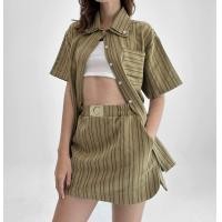 ราคา Cassie stripes Top shirt เสื้อเชิ้ตแขนสั้น oversize (21220177212)