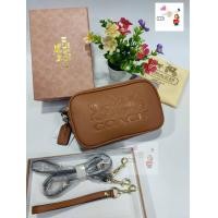 ราคา NEW กระเป๋าสะพายสำหรับผู้หญิง 2 ซิป ขนาด 8 นิ้วงานสวยพร้อมกล่อง (13995570061)