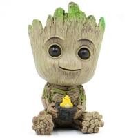 ราคา IJVBTV รถตกแต่งสำหรับของขวัญ Mini Groot Marvel 6ซม นั่ง Tree Man Groot อะนิเมะ Action Figure Groot Action Figure ตุ๊กตา (15026742396)