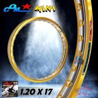 ราคา ล้อ COM MINI 1 20 X 17 ขอบเรียบ จำนวน 1 วง วงล้อ คอม ล้อ เวฟ ขนาด 1 20 ขอบ 17 ของแท้ การันตีของแท้ 100 วงล้ออลูมิเนียม ราคาพิเศษสุดๆ (4716966205)