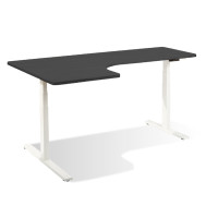 ราคา ออก E TAX ลดหย่อนภาษีได้ Bewell Ergonomic L Shaped Desk โต๊ะปรับระดับไฟฟ้า รูปตัว L เข้ามุมได้ทั้ง 2 ฝั่ง เพิ่มพื้นที่ทำงาน หน้าจอปรับระดับระบบสัมผัส (21150879332)