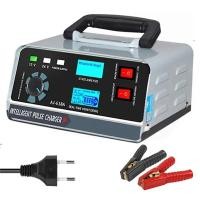 ราคา เครื่องชาร์จแบตเตอรี่400W ขนาดใหญ่12V 24V ที่ชาร์จแบตเตอรี่รถยนต์ระบบชาร์จชีพจรอัจฉริยะแบบหยดสำหรับรถยนต์ SUV รถบรรทุกเรือ (21170896739)