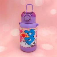 ราคา กระติกน้ำเด็ก ลายแคร์แบร์ 600ml กระติกน้ำ แคร์แบร์ หลอดเด้ง พร้อมสายสะพาย มีตัวล๊อค BPA free (20404396909)