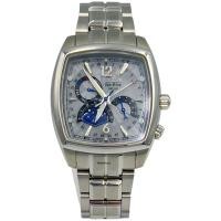 ราคา นาฬิกาข้อมือผู้ชาย CITIZEN Eco Drive Moon Phase Semi Perpetual Calendar รุ่น AP1031 51A ขนาดตัวเรือน 38 5 37 5 มม หน้าปัดสีเทา ตัวเรือน สาย Stainless Steel สีเงิน (20490613522)