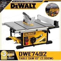 DeWALT โต๊ะเลื่อยวงเดือน 10 นิ้ว 2000 วัตต์ รุ่น DWE7492