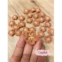 ราคา ดอกไม้ไหมพรมขนาดเล็ก งานปักไหมพรม สำหรับงานฝีมือ และ DIY ได้หลากหลายแบบ เช่น กิ๊ฟติดผม กระเป๋า เสื้อผ้า (21248295556)