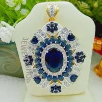 ราคา JIJL C063 จี้พลอยนพเก้า จี้เพรชแฟชั้น จี้ใส่สร้อย จี้สวยๆ งานฝังเพชร ใส่ติดตัว (20707480082)