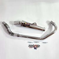 ราคา ZERN ท่อปลายกรวย สีเงิน ทรงโยชิ SONIC คอลาย สปริง ท่อZ ใช้ในสนามแข่งเท่านั้น ท่อปลายกรวยทรงZ คอ28 ออก26 ลูกเดิม 56 (21037829988)