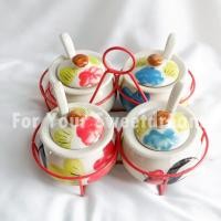 ราคา แถม ช้อนเซรามิค ที่ใส่เครื่องปรุงก๋วยเตี๋ยว โหลเครื่องปรุง พวงเครื่องปรุงก๋วยเตี๋ยว 1 ชุด จะได้ โถเครื่องปรุง ฝา ช้อน และพวงหิ้ว (15667110321)