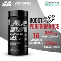 ราคา Muscletech Platinum Multi Vitamin 90 Caps วิตามินรวมเพื่อสุขภาพ (17470109001)
