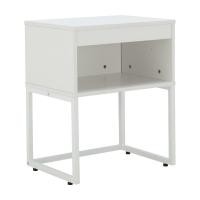 ราคา INDEX LIVING MALL ตู้ข้างเตียง รุ่นนิกซ์ ขนาด 40 ซม สีขาว (18473720703)