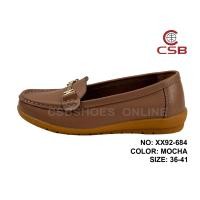 ราคา CSB รุ่น XX92 684 รองเท้าแฟชั่นผู้หญิง หนังวัวแท้ (20756345789)